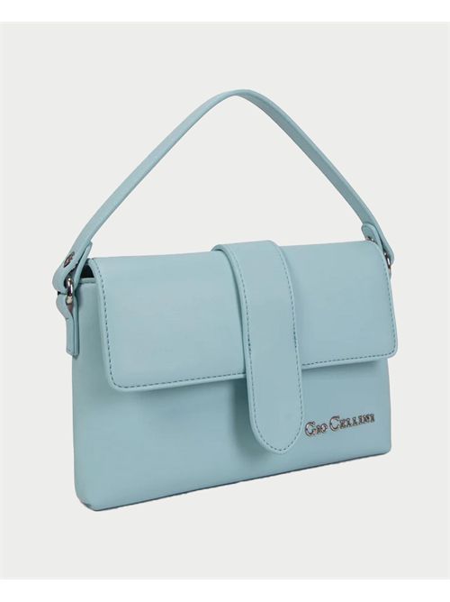 Gio Cellini mini bag in eco-leather with logo GIO CELLINI | YY041AZZURRO